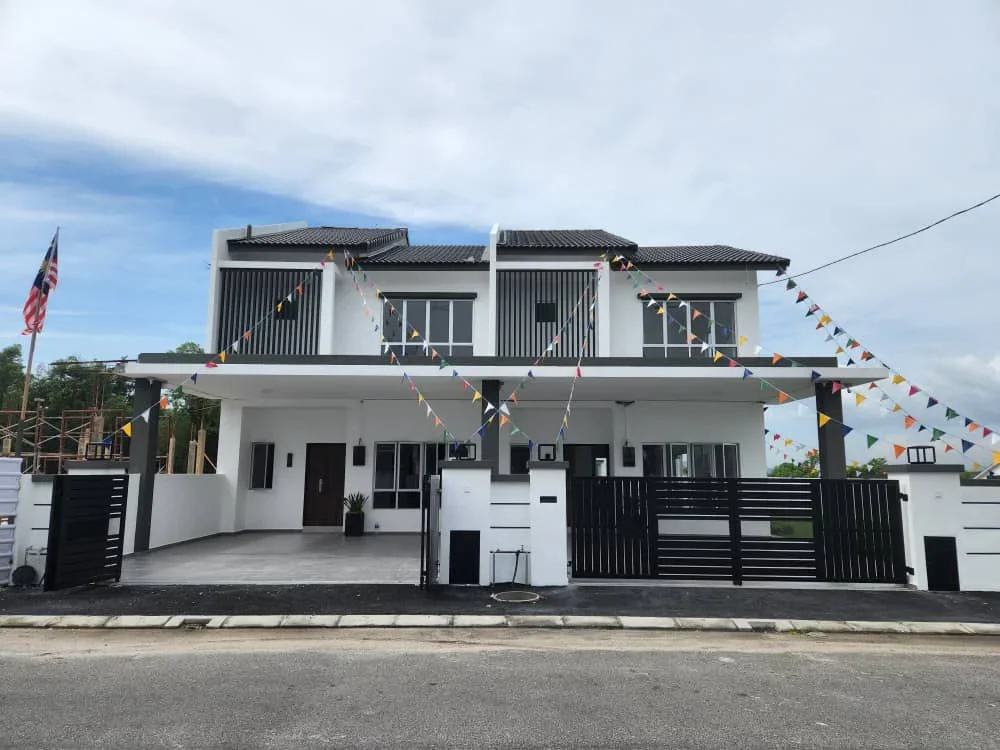 Klebang Ria Phase 6B real completed double storey terrace homes
